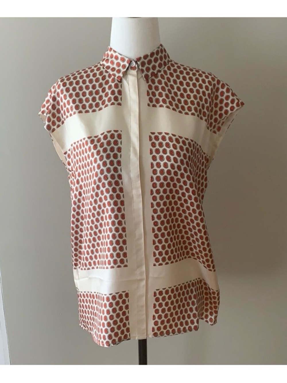 100% Silk Blouse - Club Monaco